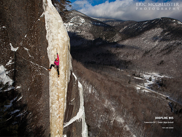 18"x24" Dropline Poster featuring Majka Burhardt